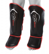 PowerPlay 22088 Защита голени и стопы PowerPlay 3052 Черно-Красный фото